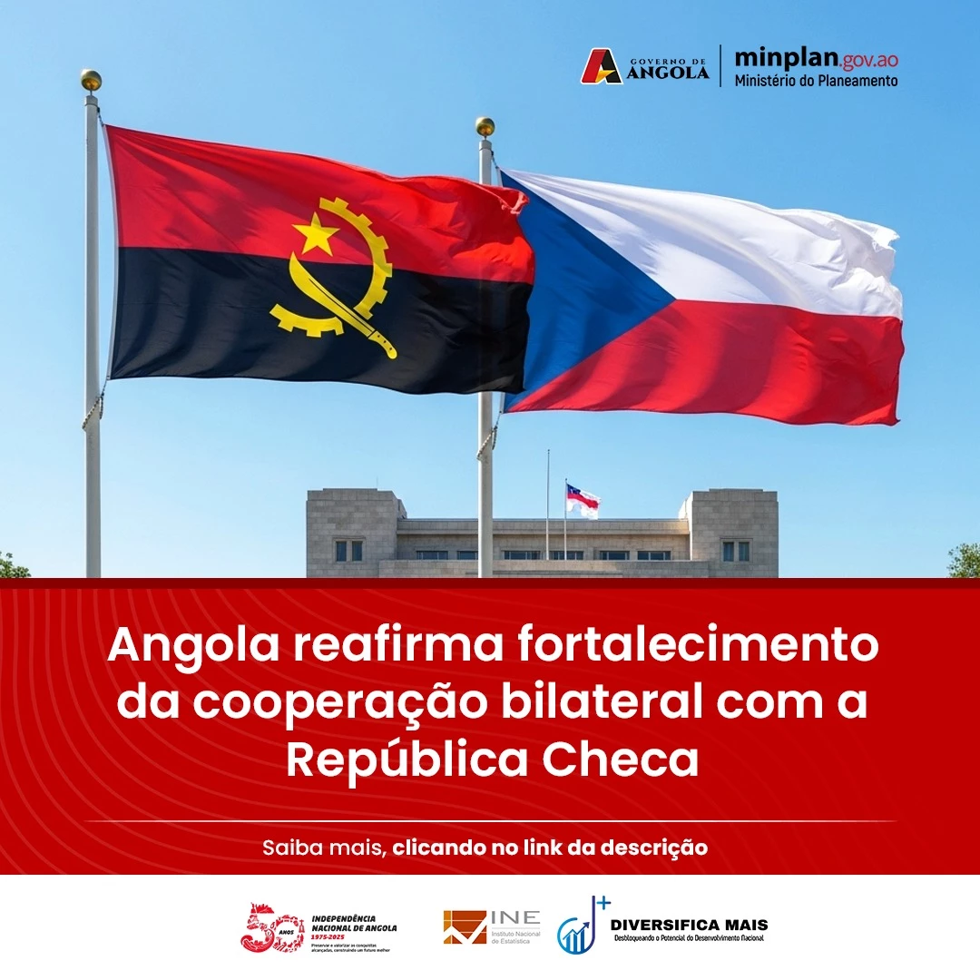 Angola reafirma fortalecimento da cooperação bilateral com a República Checa