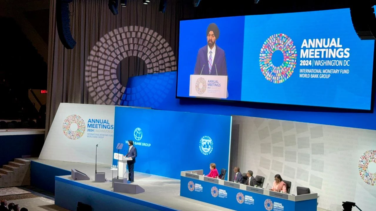 Mais rápido, mais simples,  mais voltado ao impacto e com maior capacidade para financiar foi assim que o Presidente Banga apresentou o Grupo Banco Mundial aos Governadores que representam os países membros