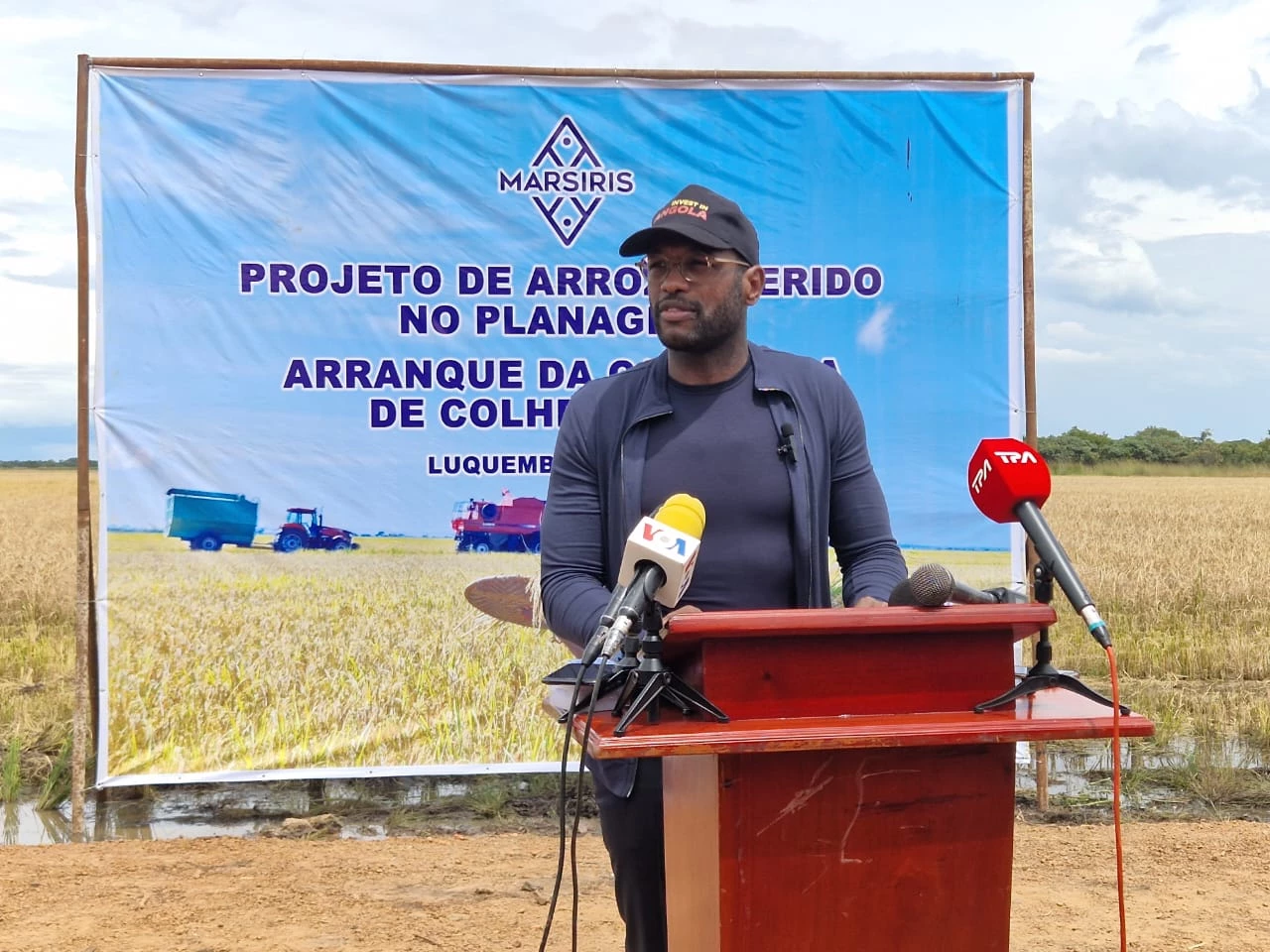 Empresa Angolana aposta na produção de arroz em Malanje