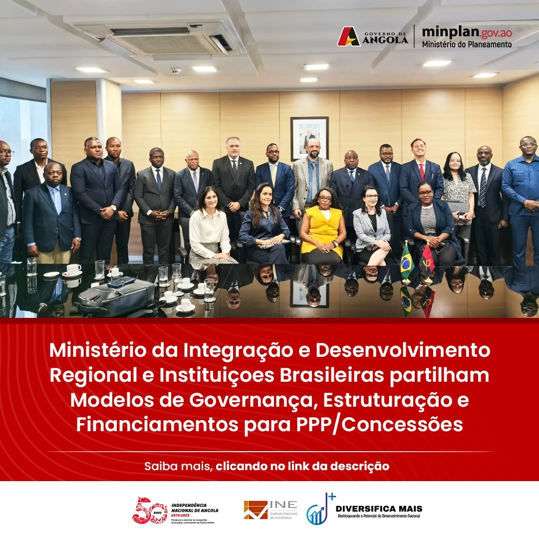 Brasil e Angola Reforçam Cooperação em Modelos das PPPs e Concessões